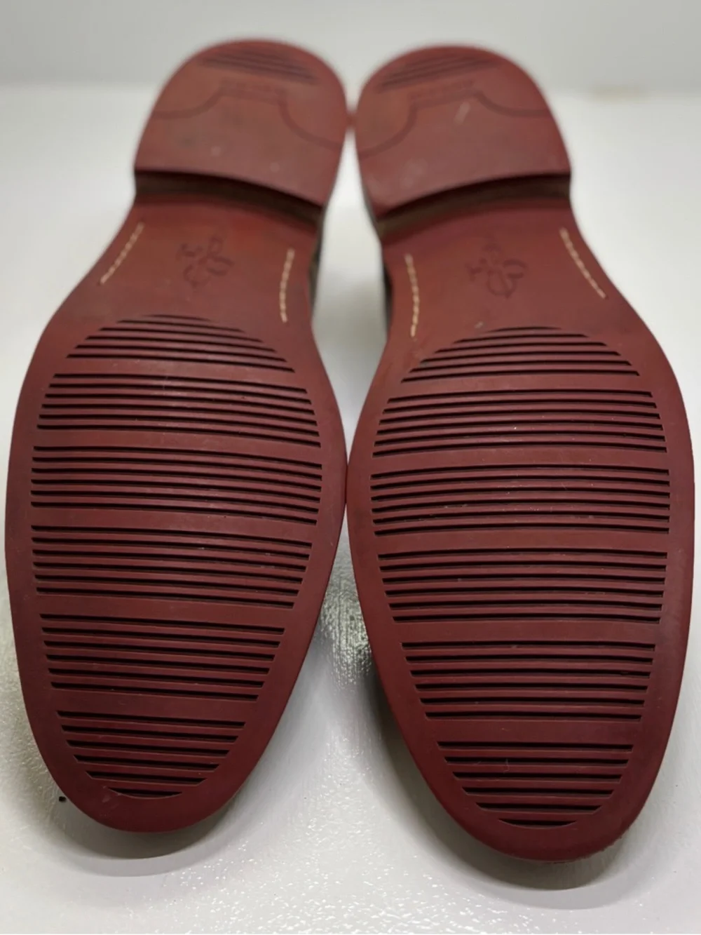 Cole Haan Nike Air Slip On Loafers Brown Leather Men’s 10 Comfort Dress Shoes